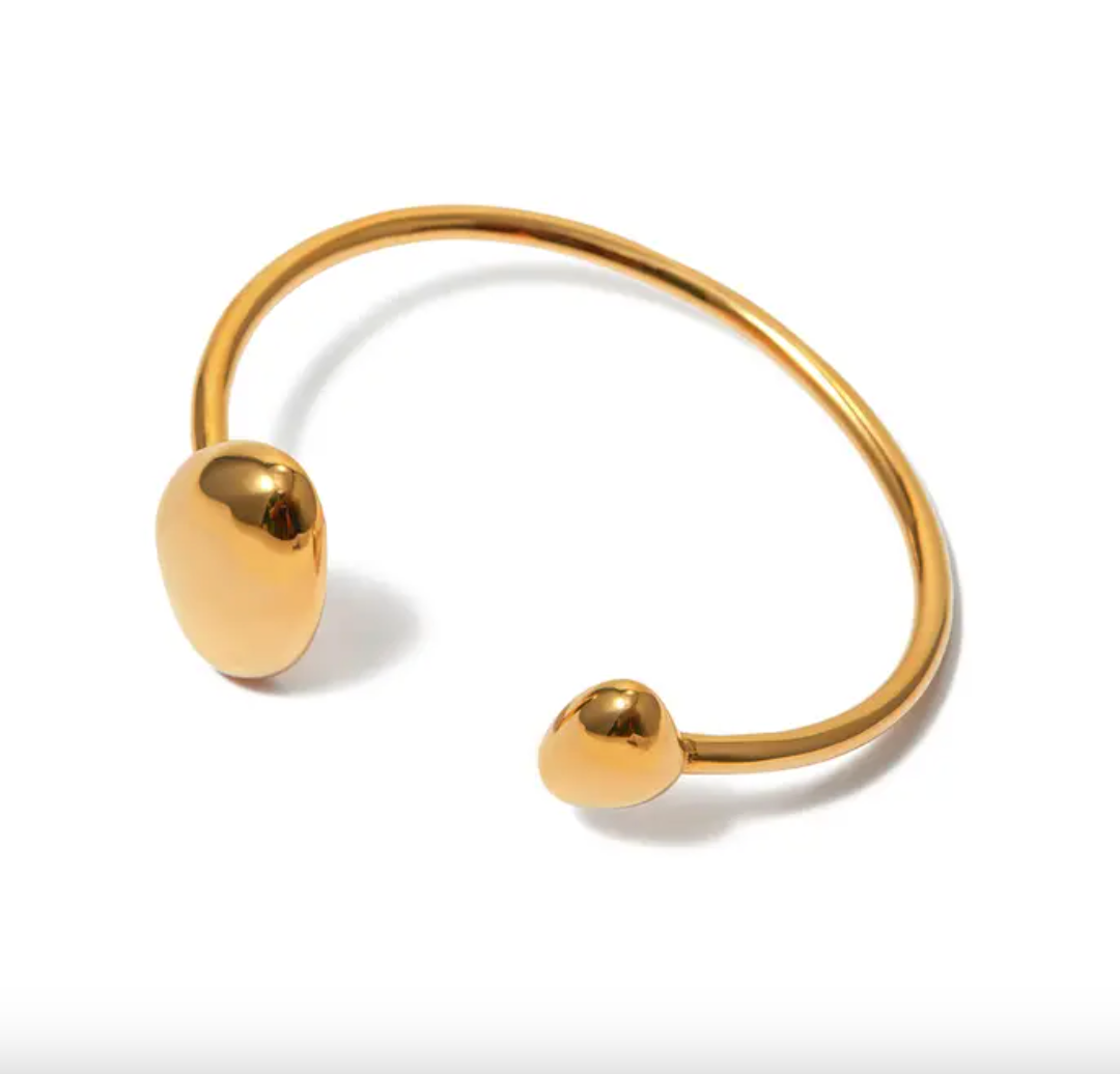 Ambra | Bracelet en Acier inoxydable plaqué or 18K